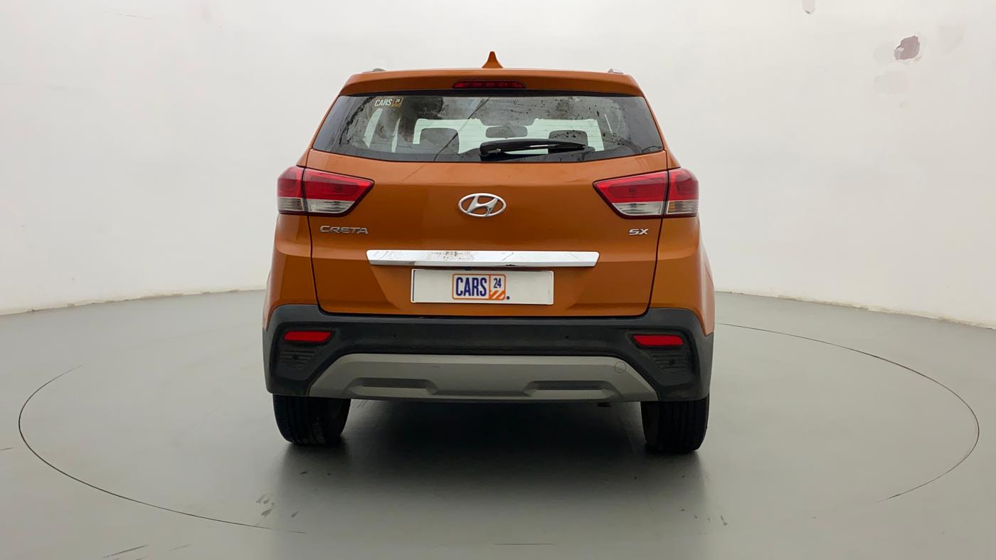 2018 Hyundai Creta SX AT 1.6 PETROL, Petrol, Automatic, 31,942 km, Back/Rear