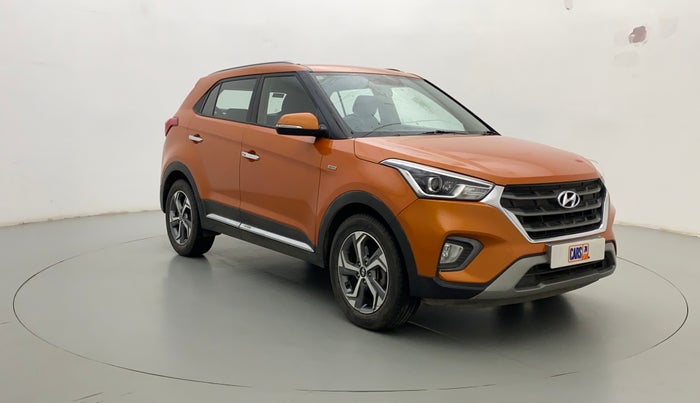 2018 Hyundai Creta SX AT 1.6 PETROL, Petrol, Automatic, 31,942 km, Right Front Diagonal