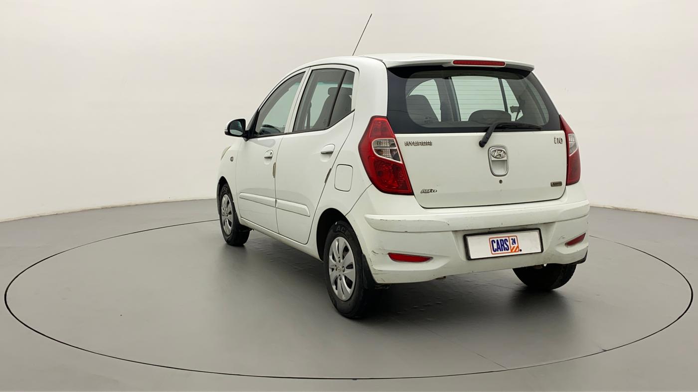 2010 Hyundai i10 SPORTZ 1.2 AT, Petrol, Automatic, 32,797 km, Left Back Diagonal