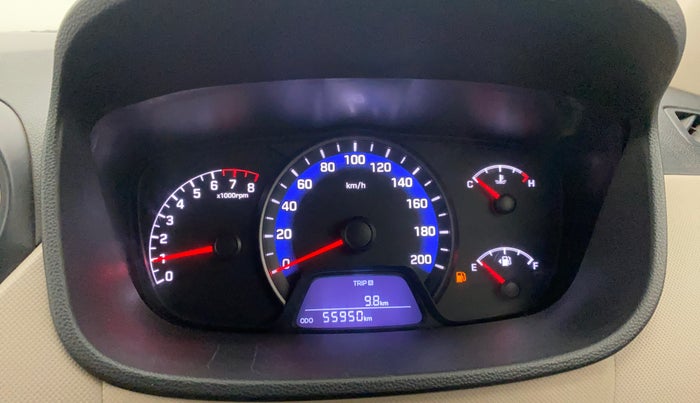 2015 Hyundai Xcent S 1.2, Petrol, Manual, 55,940 km, Odometer Image