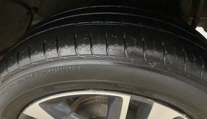 2023 Tata TIGOR XZA PLUS PETROL, Petrol, Automatic, 32,863 km, Left Rear Tyre Tread