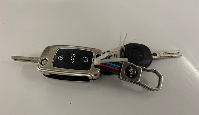 2018 Skoda Rapid STYLE 1.6 MPI AT, Petrol, Automatic, 68,232 km, Key Close Up