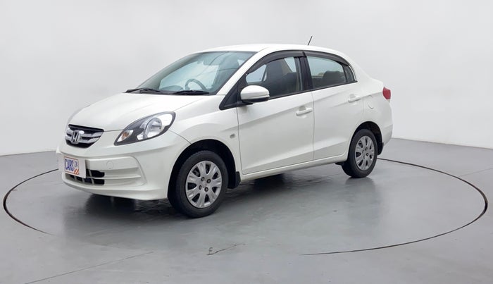 2015 Honda Amaze 1.2 SMT I VTEC, Petrol, Manual, 30,218 km, Left Front Diagonal (45- Degree) View