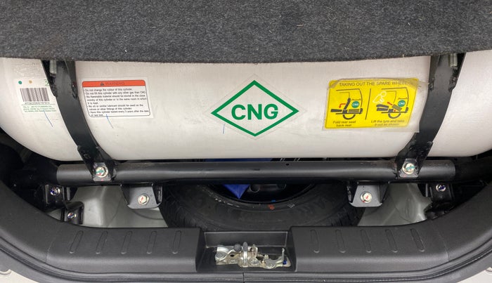 2022 Maruti Alto LXI OPT CNG, CNG, Manual, 8,502 km, Boot Inside