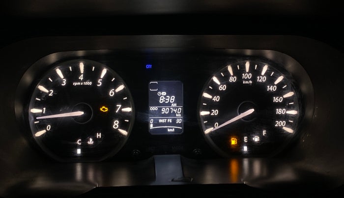 2015 Tata Zest XE PETROL, Petrol, Manual, 90,782 km, Odometer Image