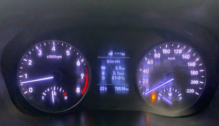2019 Hyundai Verna 1.6 VTVT SX, Petrol, Manual, 78,537 km, Odometer Image