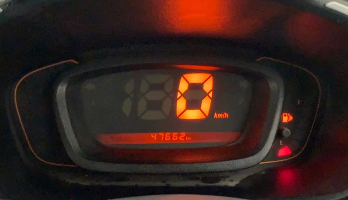 2016 Renault Kwid RXL, Petrol, Manual, 47,662 km, Odometer Image