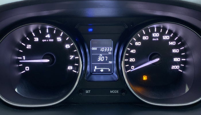 2019 Tata TIGOR XZ 1.2 REVOTRON, Petrol, Manual, 10,370 km, Odometer Image