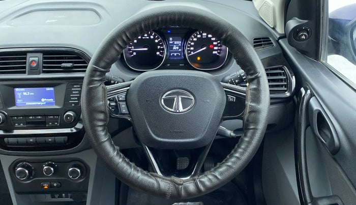 2019 Tata TIGOR XZ 1.2 REVOTRON, Petrol, Manual, 10,370 km, Steering Wheel Close Up