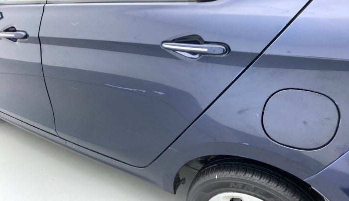2019 Tata TIGOR XZ 1.2 REVOTRON, Petrol, Manual, 10,370 km, Rear left door - Slightly dented