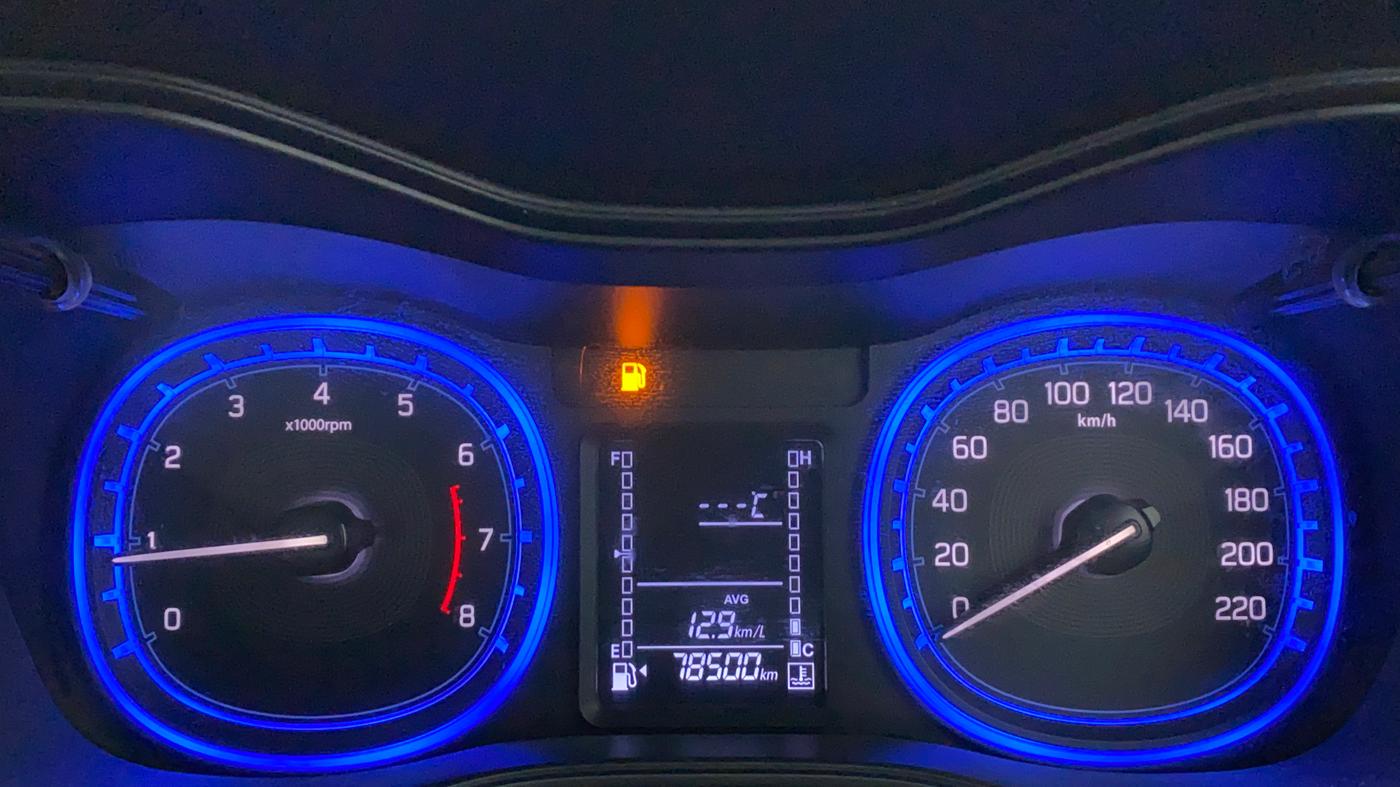 2020 Maruti Vitara Brezza ZXI+ DUAL TONE, Petrol, Manual, 78,551 km, Odometer Image