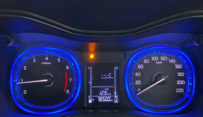2020 Maruti Vitara Brezza ZXI+ DUAL TONE, Petrol, Manual, 78,551 km, Odometer Image