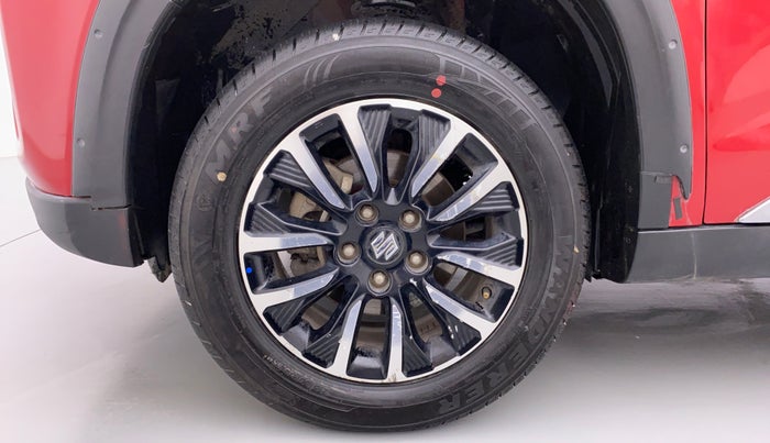 2020 Maruti Vitara Brezza ZXI+ DUAL TONE, Petrol, Manual, 78,551 km, Left Front Wheel