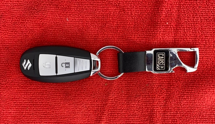 2020 Maruti Vitara Brezza ZXI+ DUAL TONE, Petrol, Manual, 78,551 km, Key Close Up