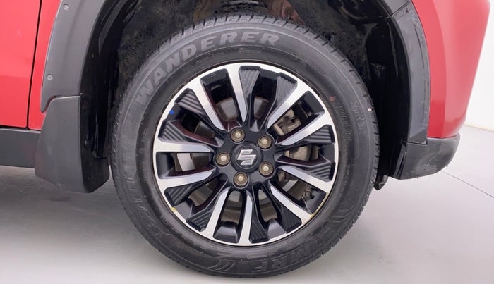 2020 Maruti Vitara Brezza ZXI+ DUAL TONE, Petrol, Manual, 78,551 km, Right Front Wheel