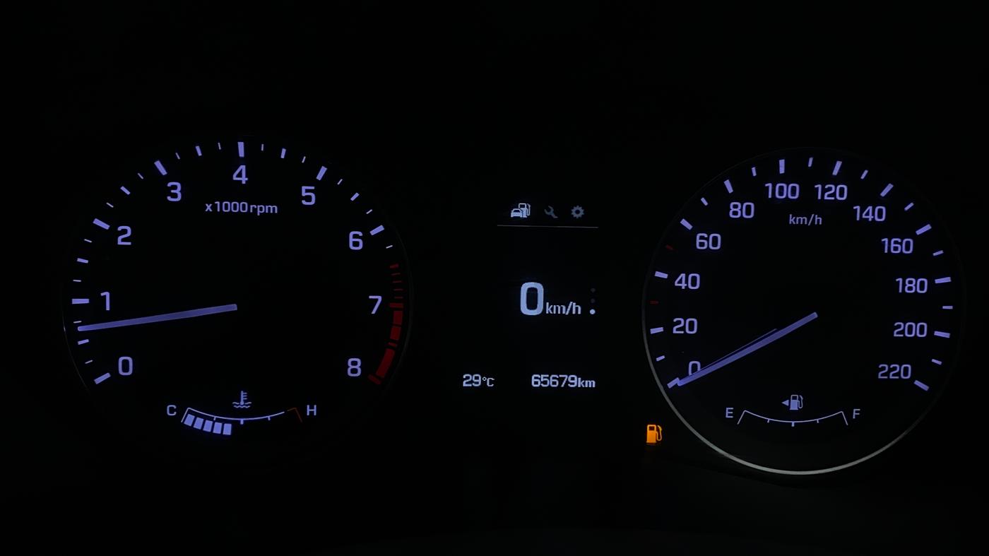 2017 Hyundai Elite i20 ASTA 1.2 (O), Petrol, Manual, 65,720 km, Odometer Image