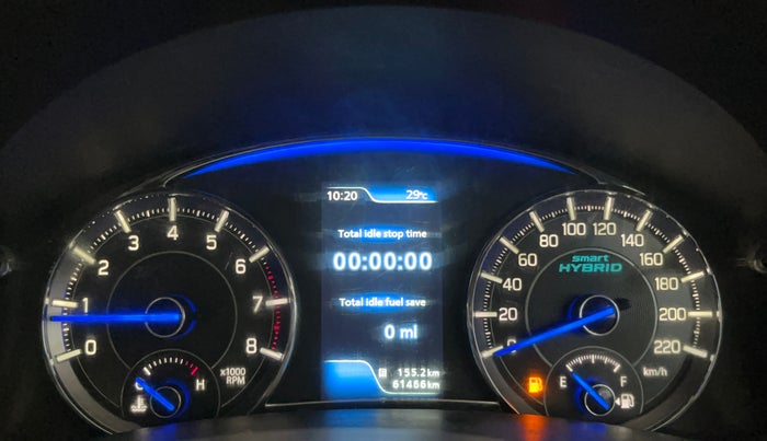 2022 Maruti Ciaz SIGMA 1.5 SHVS MT  PETROL, Petrol, Manual, 61,465 km, Odometer Image