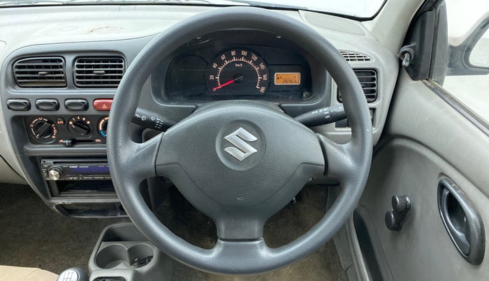2010 Maruti Alto K10 LXI P, Petrol, Manual, 26,963 km, Steering Wheel Close Up