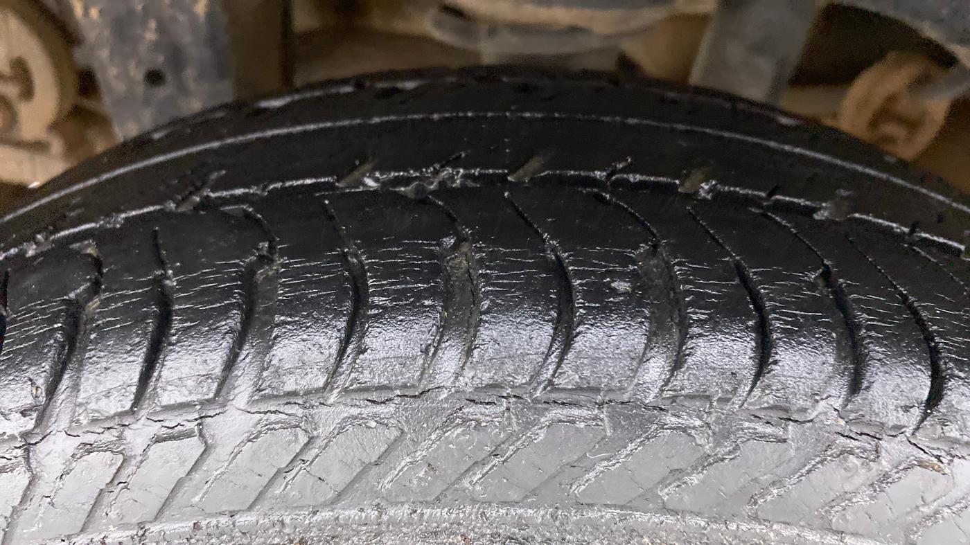 2010 Maruti Alto K10 LXI P, Petrol, Manual, 26,963 km, Right Rear Tyre Tread
