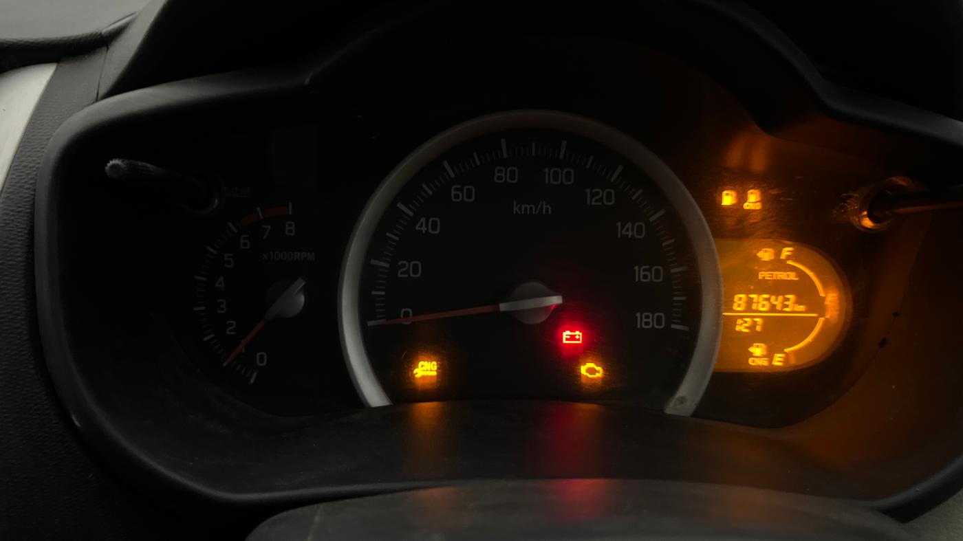 2017 Maruti Celerio VXI CNG, CNG, Manual, 87,615 km, Odometer Image