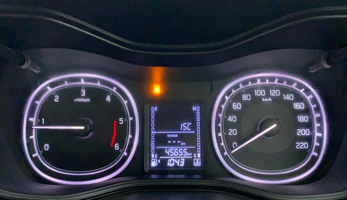 2018 Maruti Vitara Brezza ZDI, Diesel, Manual, 45,655 km, Odometer Image
