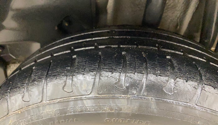 2018 Tata Tiago XZA PETROL, Petrol, Automatic, 56,890 km, Left Rear Tyre Tread