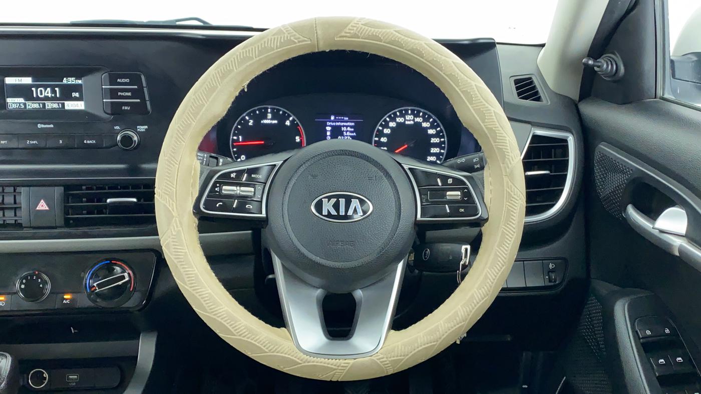 2019 KIA SELTOS HTE 1.5 DIESEL, Diesel, Manual, 39,138 km, Steering Wheel Close Up