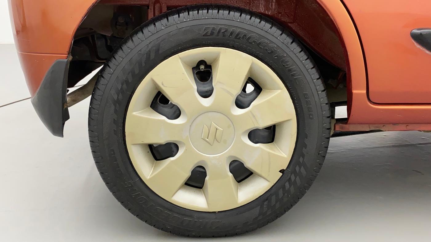 2012 Maruti Alto K10 VXI, Petrol, Manual, 32,691 km, Right Rear Wheel