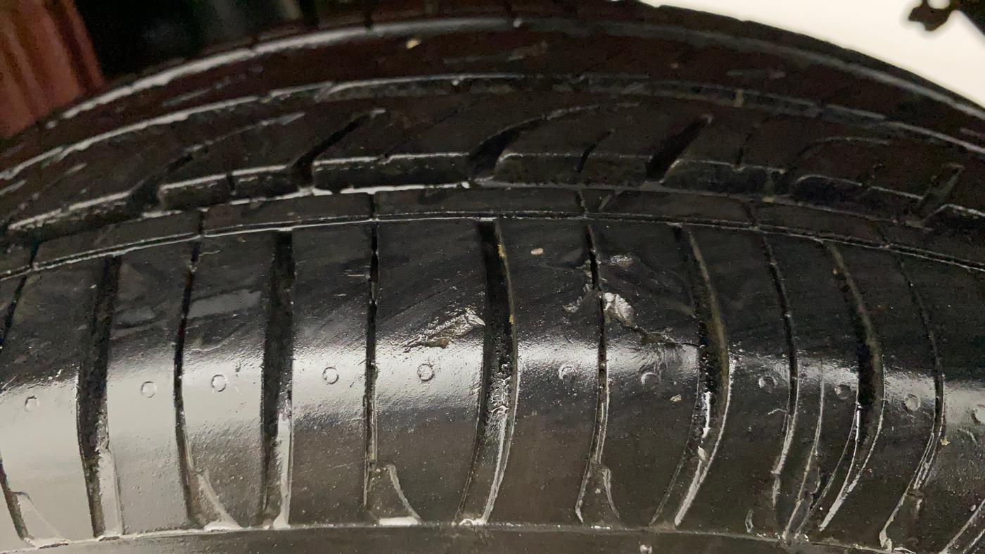 2012 Maruti Alto K10 VXI, Petrol, Manual, 32,691 km, Left Rear Tyre Tread