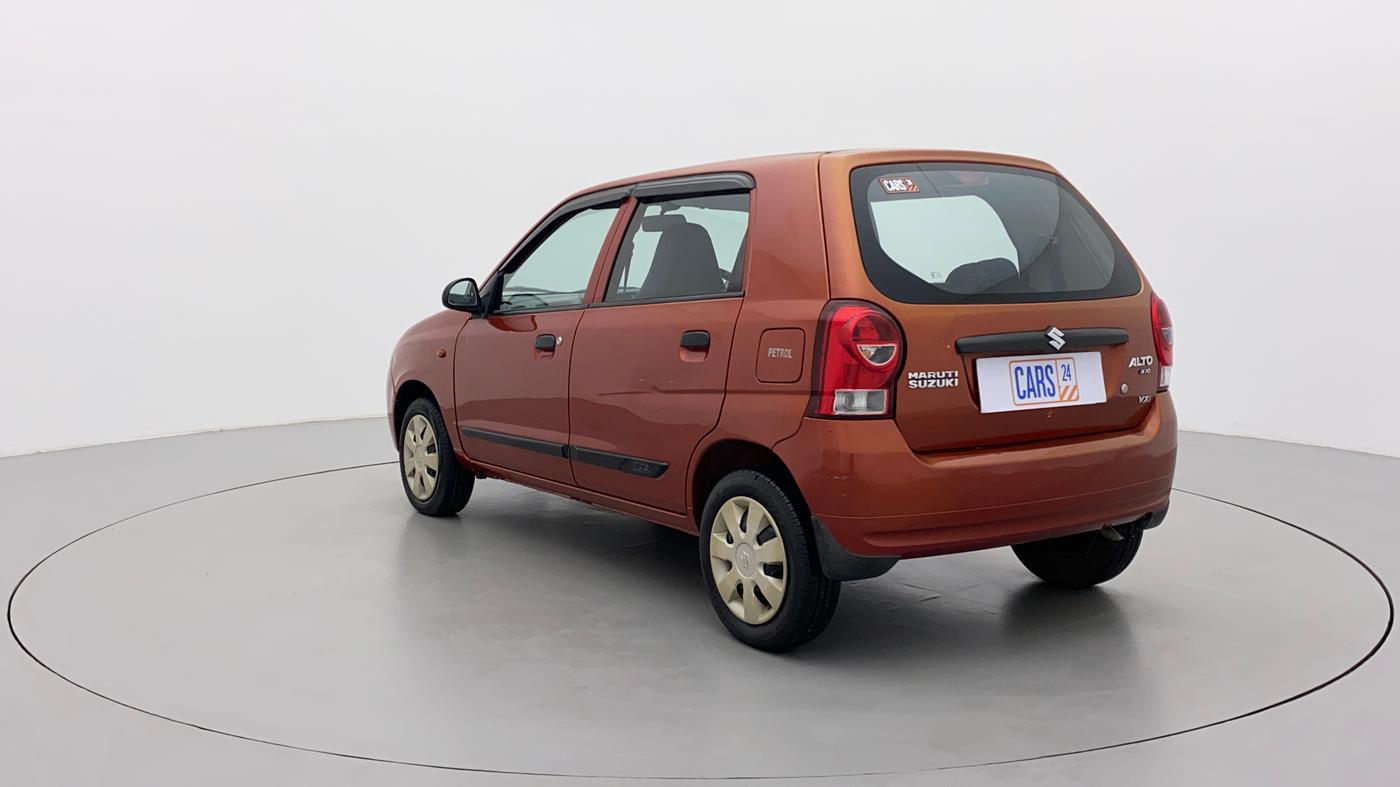 2012 Maruti Alto K10 VXI, Petrol, Manual, 32,691 km, Left Back Diagonal