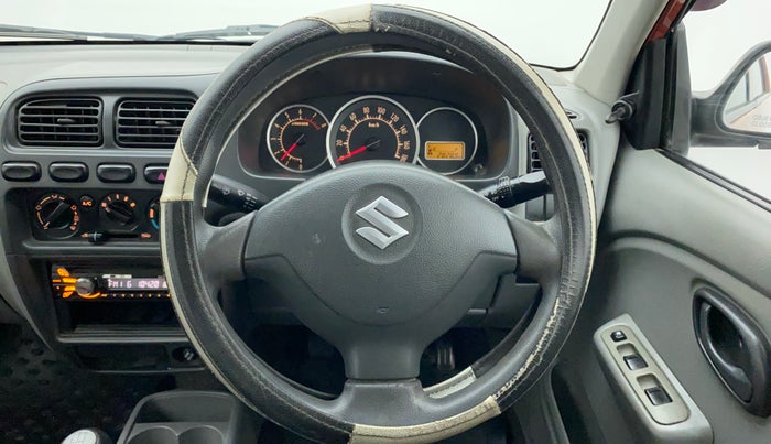 2012 Maruti Alto K10 VXI, Petrol, Manual, 32,691 km, Steering Wheel Close Up