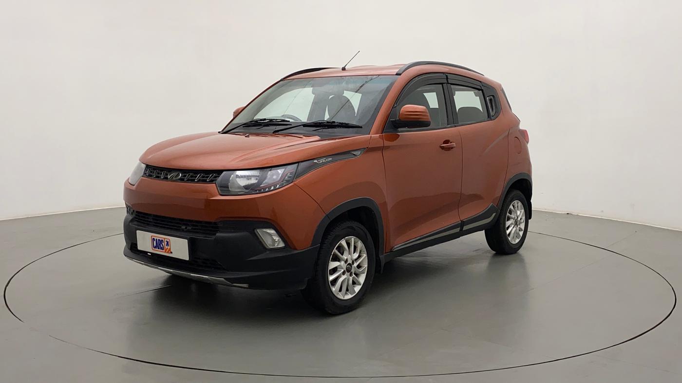2016 Mahindra Kuv100 K8 D 6 STR, Diesel, Manual, 22,421 km, Left Front Diagonal