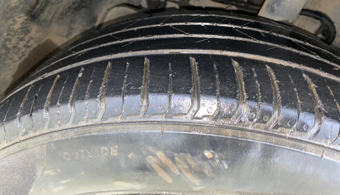 2018 Tata NEXON XZ PLUS PETROL, Petrol, Manual, 51,151 km, Left Front Tyre Tread