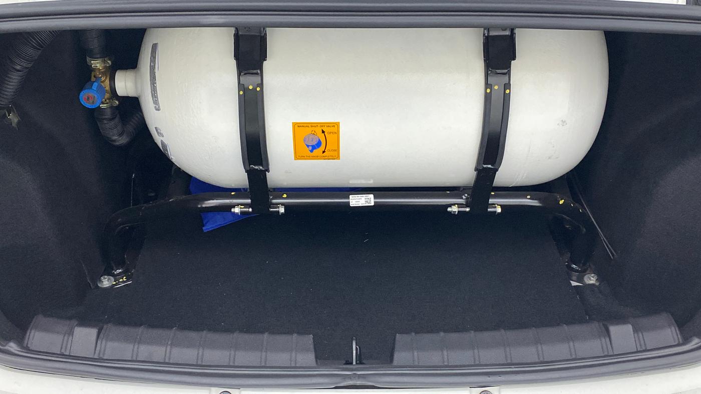 2022 Tata TIGOR XM CNG, CNG, Manual, 8,062 km, Boot Inside