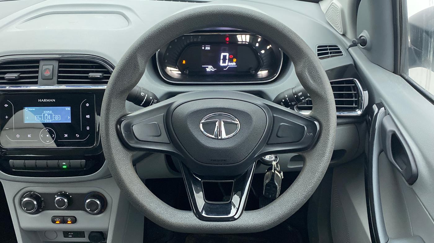 2022 Tata TIGOR XM CNG, CNG, Manual, 8,062 km, Steering Wheel Close Up
