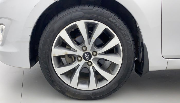 2016 Hyundai Verna FLUIDIC 4S 1.6 VTVT SX, Petrol, Manual, 61,731 km, Left Front Wheel