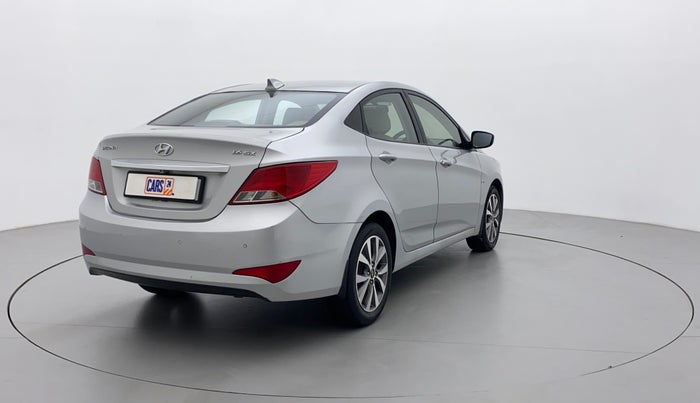 2016 Hyundai Verna FLUIDIC 4S 1.6 VTVT SX, Petrol, Manual, 61,731 km, Right Back Diagonal
