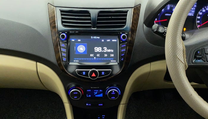 2016 Hyundai Verna FLUIDIC 4S 1.6 VTVT SX, Petrol, Manual, 61,731 km, Air Conditioner