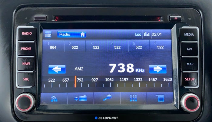 2017 Volkswagen Vento COMFORTLINE MT PETROL, Petrol, Manual, 68,808 km, Infotainment System