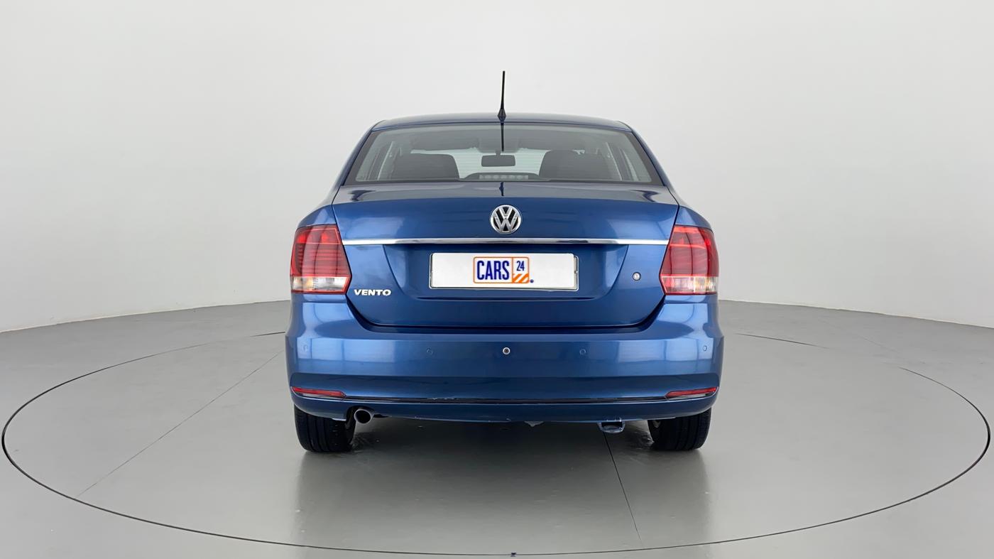 2017 Volkswagen Vento COMFORTLINE MT PETROL, Petrol, Manual, 68,808 km, Back/Rear