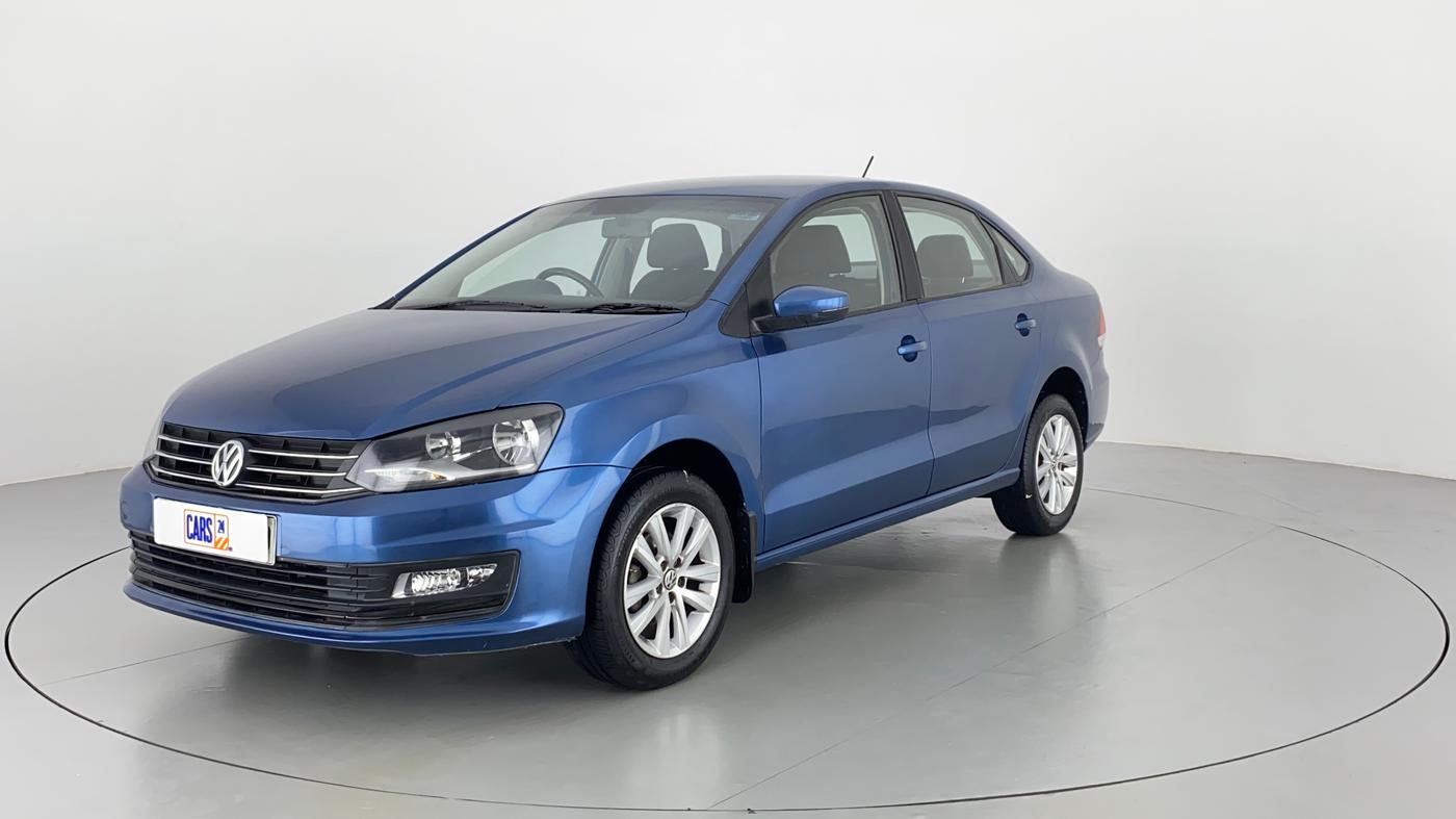 2017 Volkswagen Vento COMFORTLINE MT PETROL, Petrol, Manual, 68,808 km, Left Front Diagonal