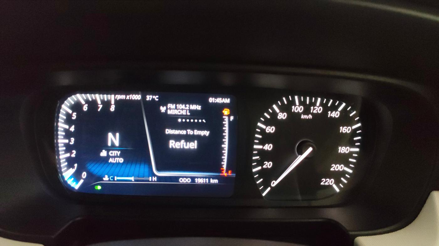 2021 Tata PUNCH CREATIVE AMT 1.2 RTN DUAL TONE, Petrol, Automatic, 19,571 km, Odometer Image