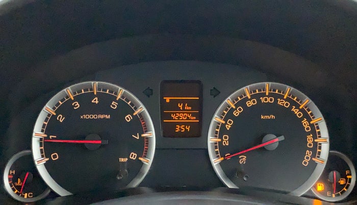 2012 Maruti Swift Dzire VXI, Petrol, Manual, 42,989 km, Odometer Image