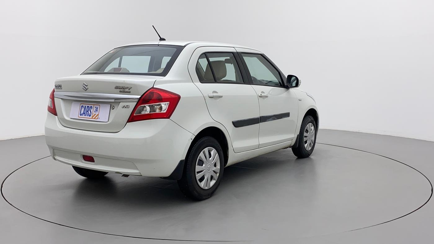 2012 Maruti Swift Dzire VXI, Petrol, Manual, 42,989 km, Right Back Diagonal