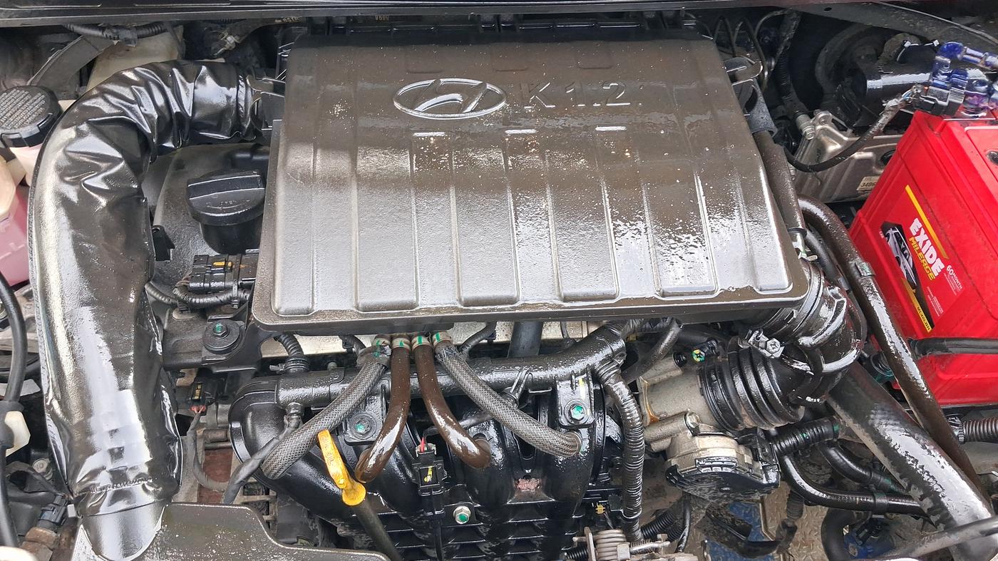2022 Hyundai GRAND I10 NIOS SPORTZ 1.2 KAPPA VTVT CNG, CNG, Manual, 61,243 km, Engine View