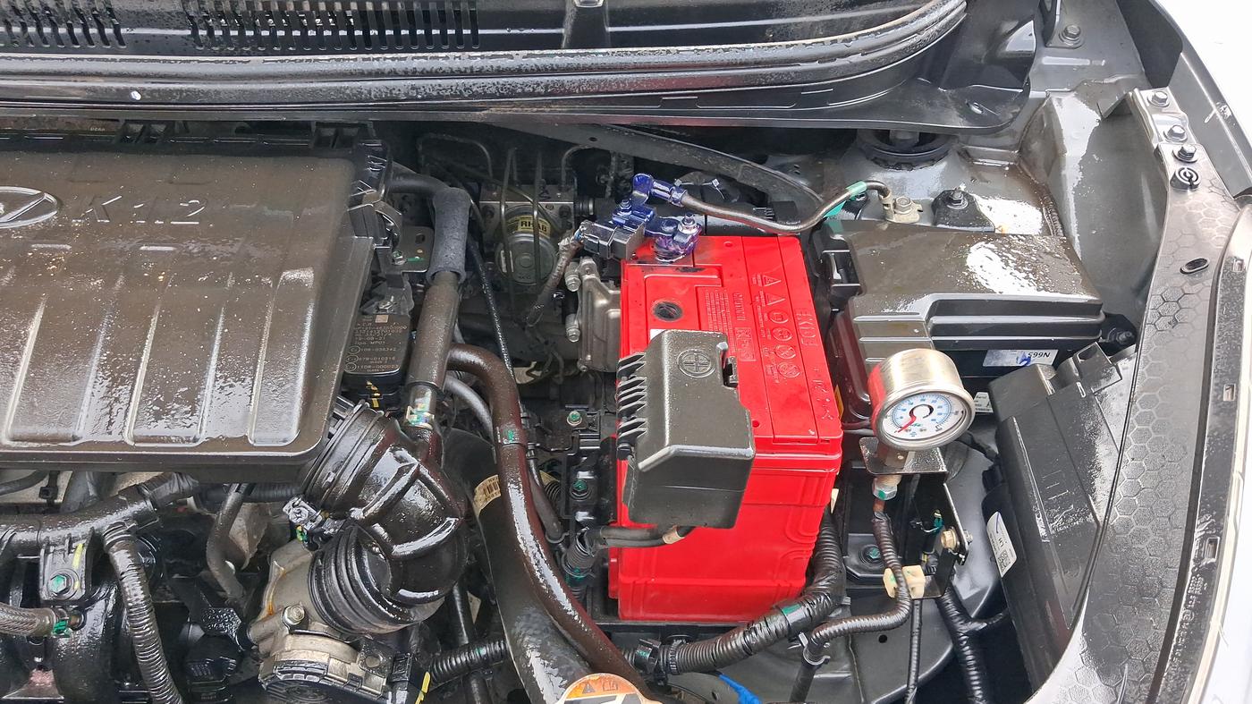 2022 Hyundai GRAND I10 NIOS SPORTZ 1.2 KAPPA VTVT CNG, CNG, Manual, 61,243 km, Engine View - Left