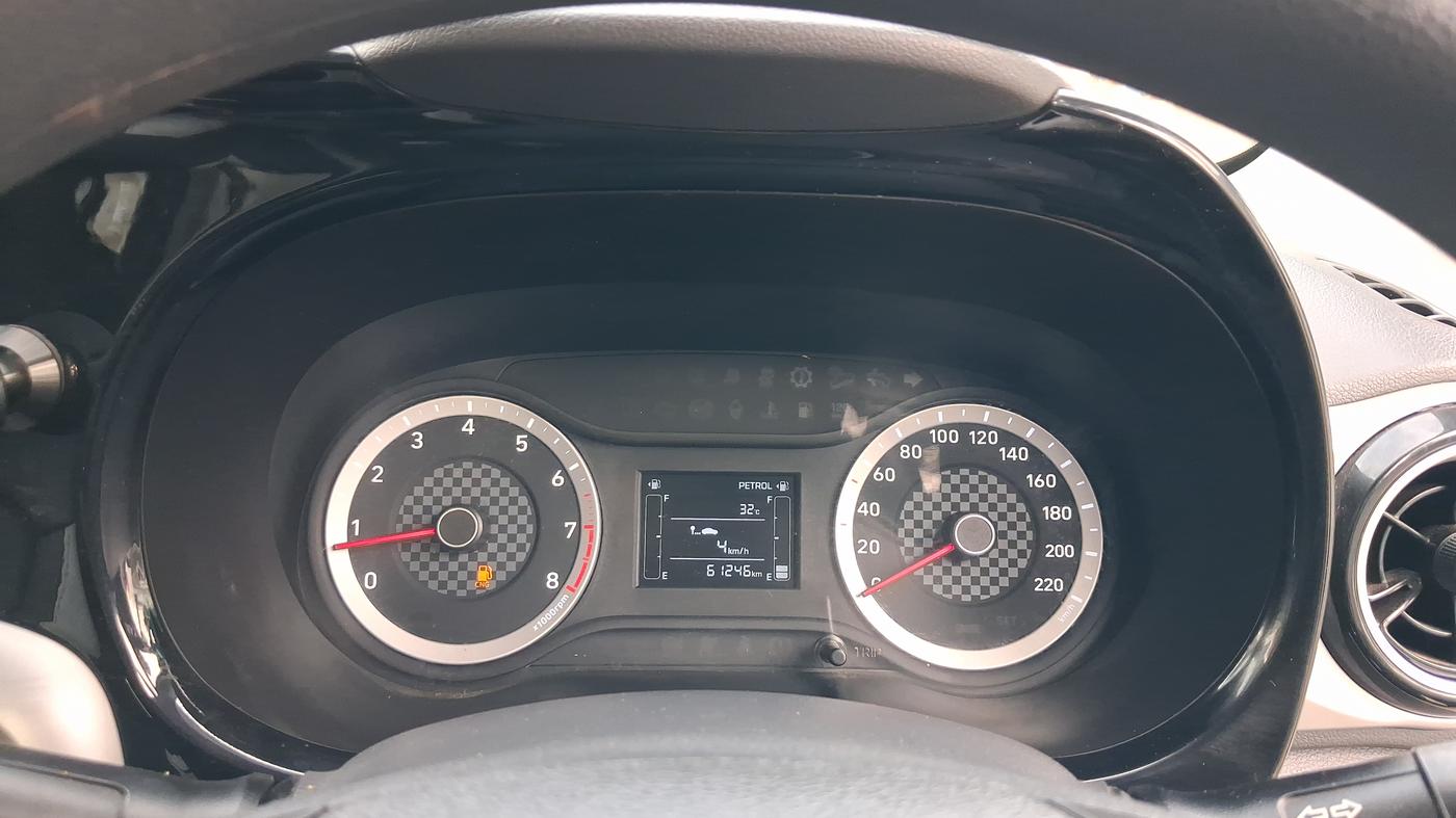 2022 Hyundai GRAND I10 NIOS SPORTZ 1.2 KAPPA VTVT CNG, CNG, Manual, 61,243 km, Odometer Image