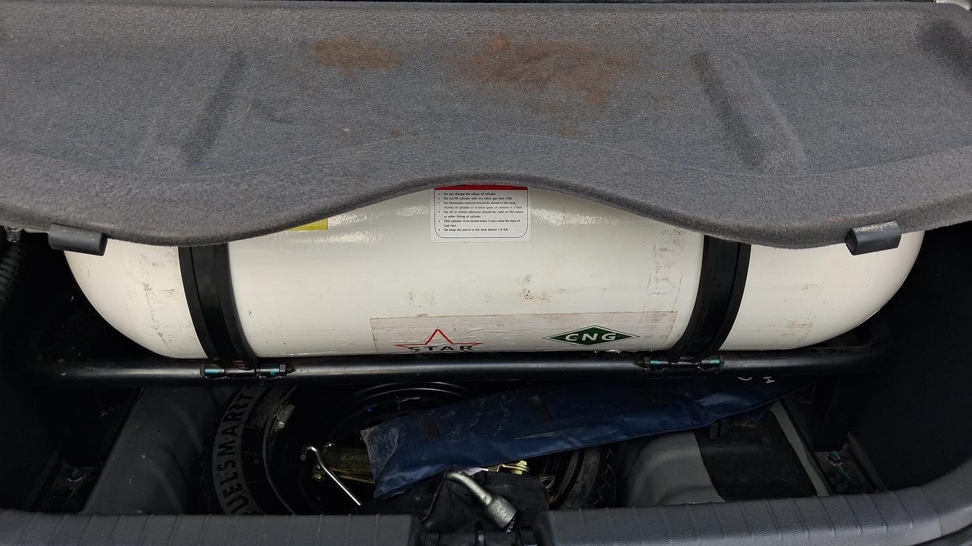 2022 Hyundai GRAND I10 NIOS SPORTZ 1.2 KAPPA VTVT CNG, CNG, Manual, 61,243 km, Boot Inside