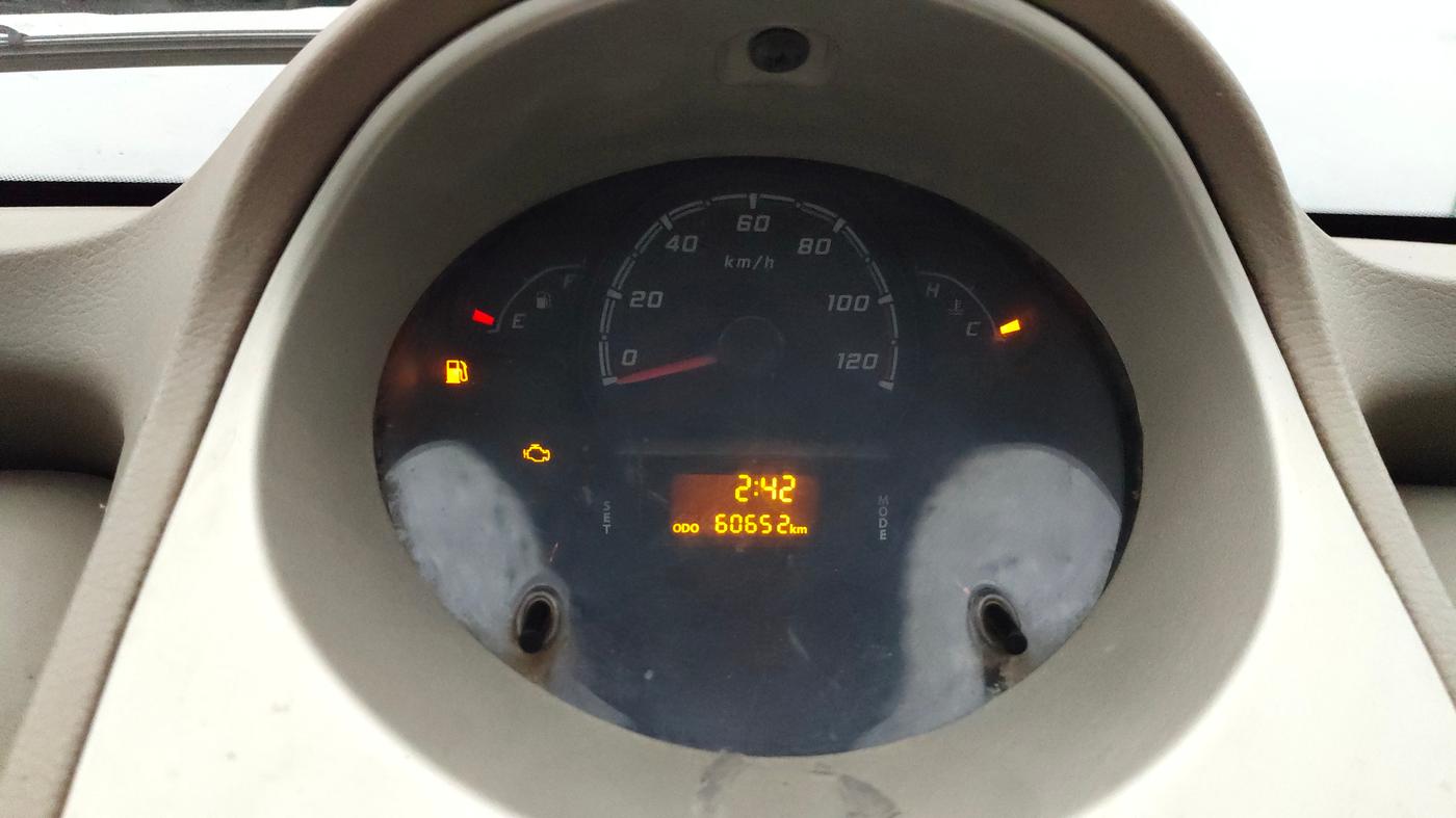 2014 Tata Nano TWIST XT, Petrol, Manual, 60,639 km, Odometer Image
