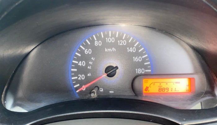 2015 Datsun Go A, Petrol, Manual, 88,911 km, Odometer Image